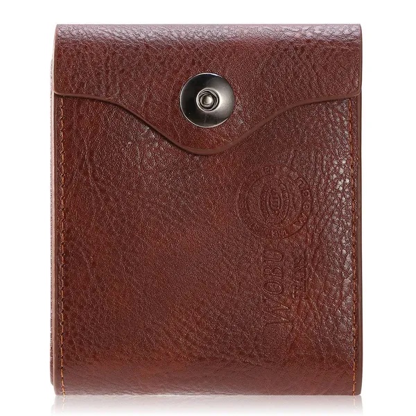 Men's Wallet PU Leather Bifold Purse Slim RFID Blocking Card Holder - Image 3